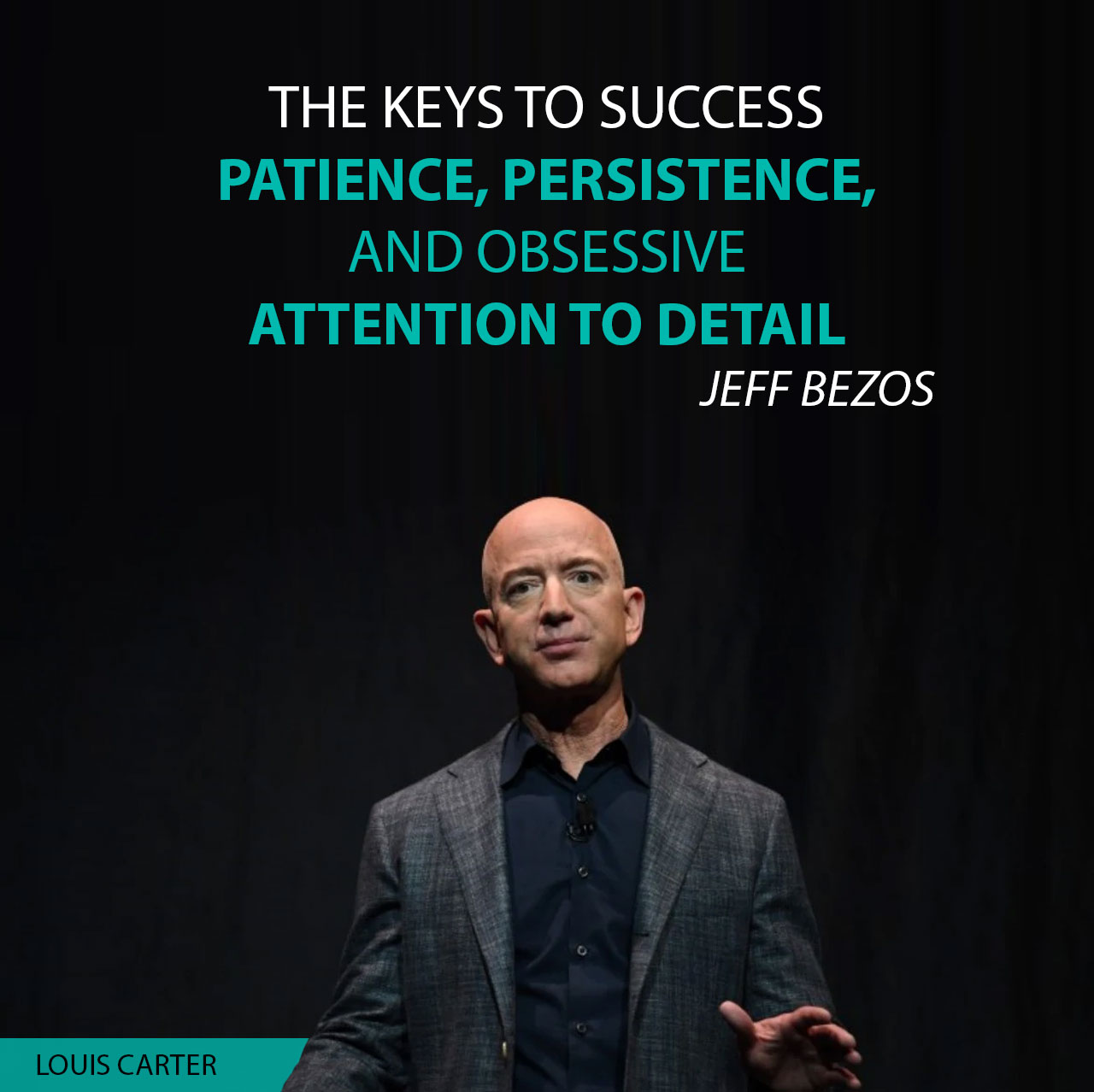 The keys to success are patience, persistence, and obsessive attention to detail