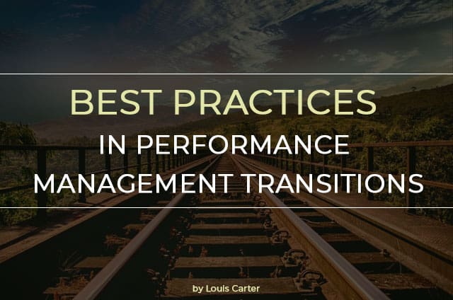 Best Practices in Performance Management Transitions 1