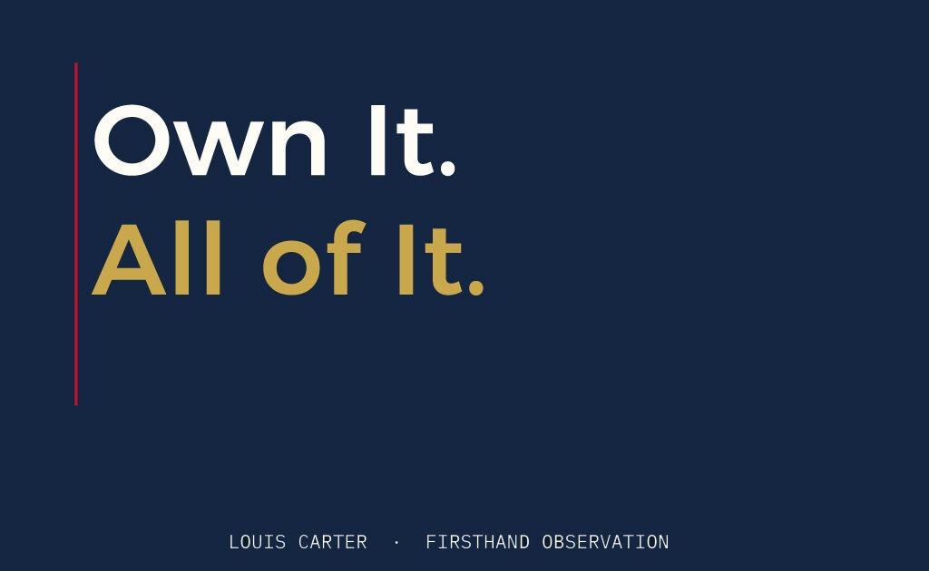 The Ownership Mindset: The Science of Pride in Your Work | Louis Carter