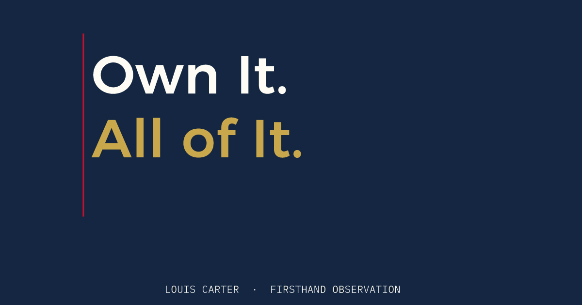 The Ownership Mindset: The Science of Pride in Your Work | Louis Carter